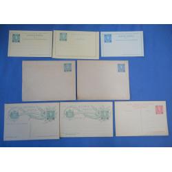 (BB1353) PORTUGAL · AZORES - 13 different unused postal stationery items · letter card panels are stuck together other condition is VG to fine (2 images)