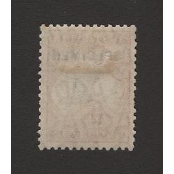 (BB15133) AUSTRALIA · 1930: £2 grey & rose-crimson Roo (SM Wmk) with Type D SPECIMEN BW 57Ax · clean hinge remnant with a couple of short perfs on left side · c.v. AU$900 (2 images)