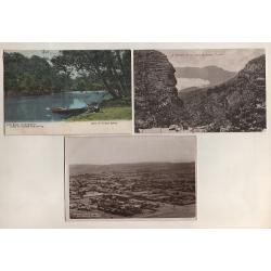 (BB15213) NEW SOUTH WALES · 7 pre-WWI postcards featuring "Town & Country" views · includes scarcer · condition is excellent to fine throughout · please view both largest images (7)
