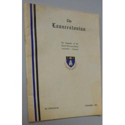 (BB1826L) THE LAUNCESTONIAN .... The Magazine of the Church Grammar School, Launceston · No.3 (Third Series) · December 1954 · some cover imperfections · contents nice and clean (3 sample images) $5 STARTER!!