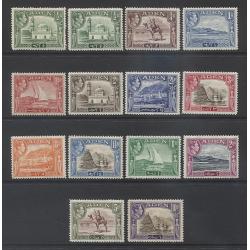 (BB1953) ADEN · 1939: complete mint KGVI pictorial definitives SG 16/27 · some minor imperfections so please view the full description and view both largest images · c.v. £120 (2 images)