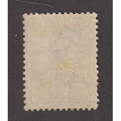 (DA1157) AUSTRALIA · 1915: lightly used 2d grey Roo (2nd wmk) with variety SCRATCH FROM VALUE CIRCLE TO 'T' of POSTAGE BW 6(2)f · excellent condition · c.v. AU$150 (2 images)