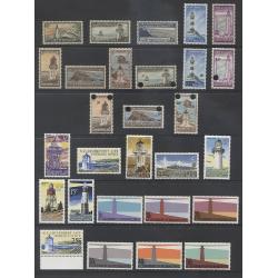 (GM10024) NEW ZEALAND · 1947/81: Government Life Insurance sets from SG L42 on in mixed MNH/MLH/M condition · see both large images · total c.v. £48 (2 images)