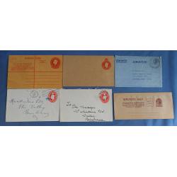 (KB1043L) AUSTRALIA · 15 items of KGVI/early QEII era postal stationery - postal & lettercards, envelopes, a wrapper, regd letter envelopes and a wrapper all in VG to VF condition (2 images)