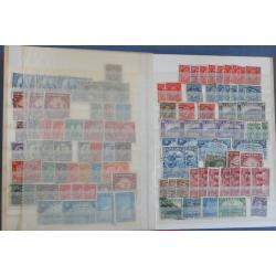 (KK1142A) CANADA · small s/book housing a duplicated accumulation of used oddments spanning the QV to KGVI era · mixed condition but a lot of clean material including 'pickings' are present · many 100s (8 sample images)