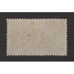 (MP1512) GREAT BRITAIN · 1918: fresh mint 2/6d pale brown Seahorses (B.W. ptg.) SG 415 · some minor grey-blue ink spots in base margin o/wise in fine condition · c.v. £175 (2 images)