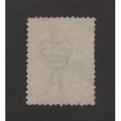 (PB1514) AUSTRALIA · 1918: nicely used Die 2 5/- grey & deep yellow Roo (3rd Wmk) SG 42b in excellent condition front/back · c.v. £130 (2 images)