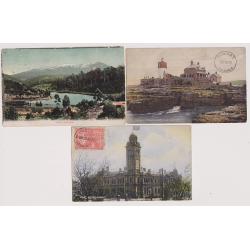 (PM1014) TASMANIA · 9x 1900s/20s: postcards featuring an all different range of Southern Tasmanian views · condition is VG to F · see full description (3 images)