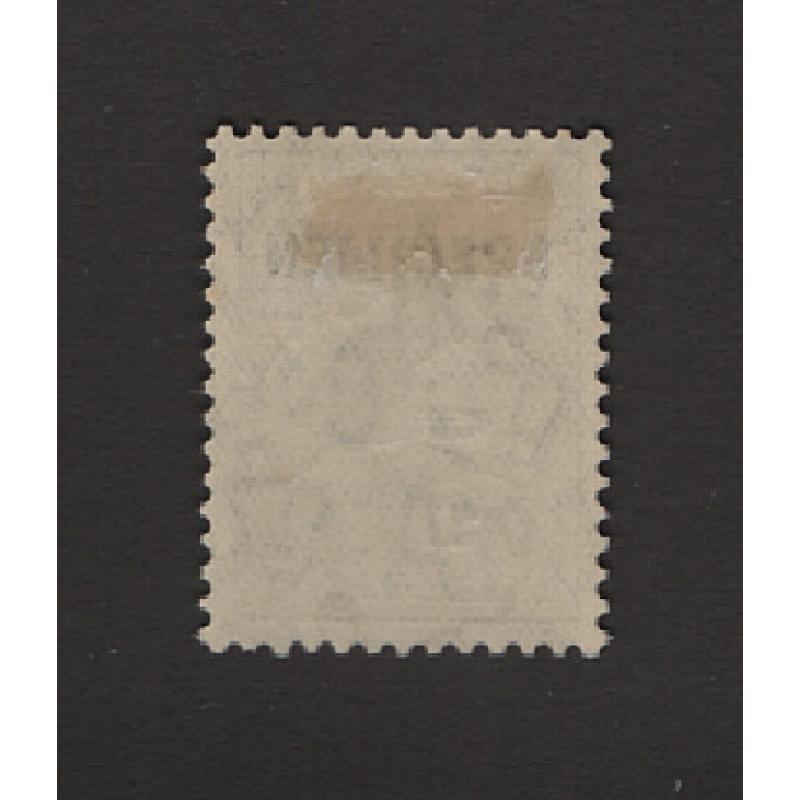 (PR1506) AUSTRALIA · 1932: hinged £1 grey Roo (CofA Wmk) with Type D SPECIMEN overprint BW 54x · hinge remnants · nice sppearance from "money side" · c.v. AU$80 (2 images)