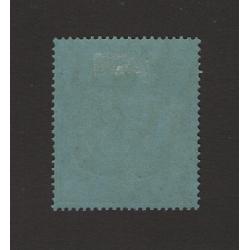 (PR1549) BERMUDA · 1927: fresh mint 2/- purple & bright blue on pale blue KGV defin (Multi Script CA wmk) SG 88 in fine condition c.v. £50 (2 images)