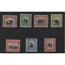 (PR1675) NORTH BORNEO · 1909: a gap-filler assembly of pictorial definitives mint oddments · total c.v. is £180 · 2c & 5c have small thins and the 8c has some v.minor gum adhesions · all have nice appearance (2 images)