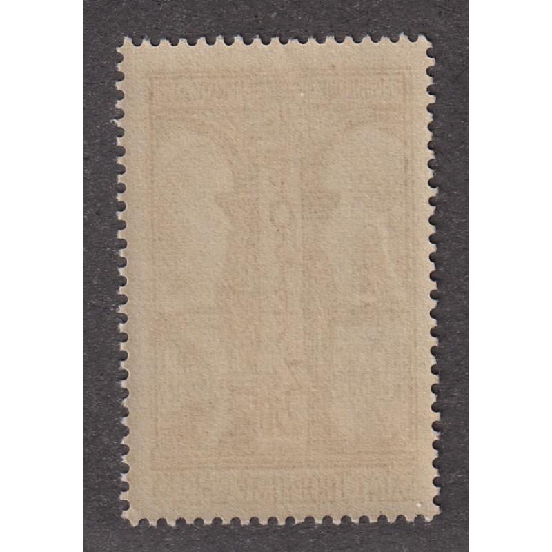 (QQ1436) FRANCE · 1903: fresh MNH 3.50f dark brown Saint-Trophine D'Arles pictorial Scott #302 - nice example - c.v. US$70 (2 images)