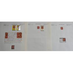 (RG1066L) GREAT BRITAIN · 1860s: specialised pages housing used 1d red-brown QV from Plates 110 to 119 · 'selected quality' throughout · includes 5 covers · 42 items · total c.v. for stamps alone £190+ (4 images)