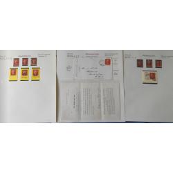 (RG1070L) GREAT BRITAIN · 1860s: specialised pages housing used 1d red-brown QV from Plates 80 to 89 · mostly 'selected quality' throughout · includes 7 covers · 56 items · total c.v. for stamps alone £150+ (4 images)