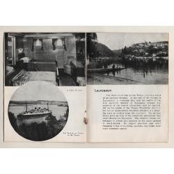 (TY15289) TASMANIA · 1936: souvenir booklet given to Melbourne/Launceston passengers on the T.S.S. "Taroona" · views of the ship and scenery · also envelope in which the item was presented · a rare survivor! (3 sample images)