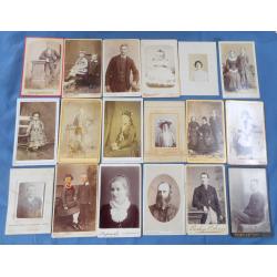 (VV1132B) TASMANIA · 1860s/80s: 42 carte-de-visite size photographic portraits of children, youths and adults, all produced by Tasmanian photographic studios of the period - the vast majority are in excellent to fine condition (6 images)