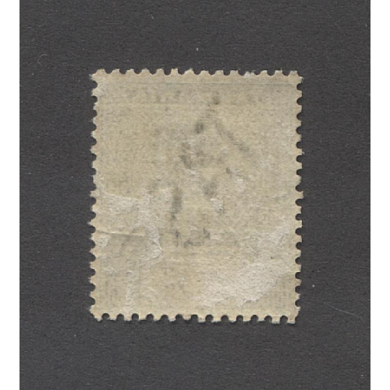 (VV15056) TASMANIA · 1892: 5d QV Key Plate overprinted SPECIMEN SG218s · very little original gum o/wise in excellent condition
