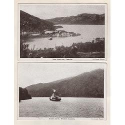 (WW15097) TASMANIA · c.1920: complete set of 12x WEST COAST VIEWS published by the MOUNT LYELL TOURIST ASSOCIATION · all but 2 are unused · mainly well above average condition for this series (4 images)
